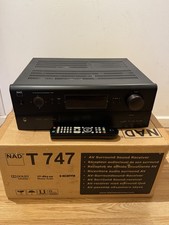 NAD T747 7.1 AV Receiver Home Theater Surround Sound System