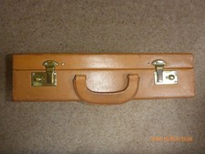 Vintage Tan Leather Attache