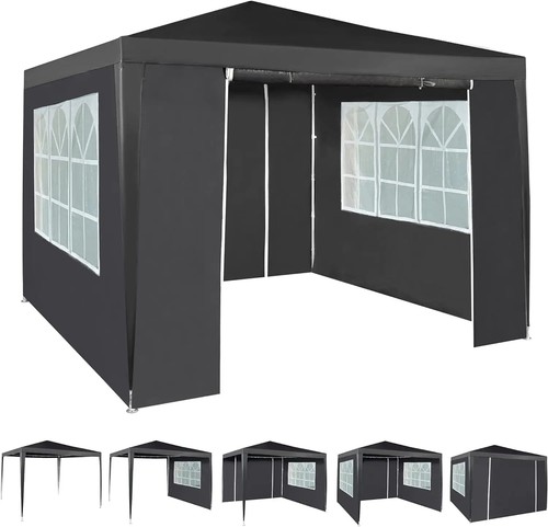 3x3m heavy duty gazebo marquee - 3x3m,