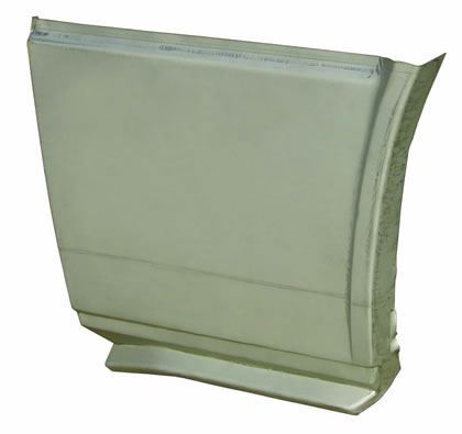 Rear wheel arch front - arch, section