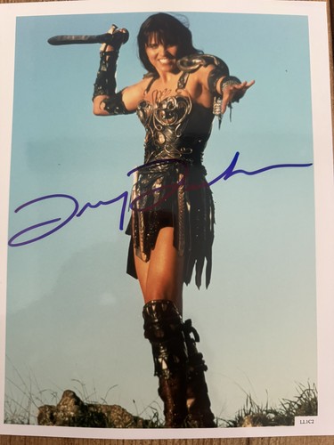 Lucy lawless genuine signed - lucy,