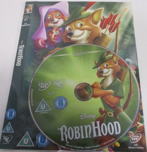 Robin hood dvd - (disney), (2007)