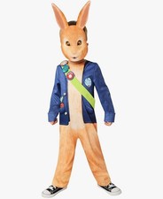 Kids Peter Rabbit Fancy Dress Costume 4-6 Years