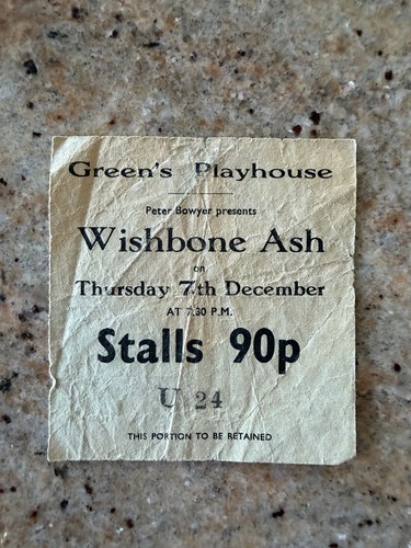 Wishbone ash december 1972 - ash,