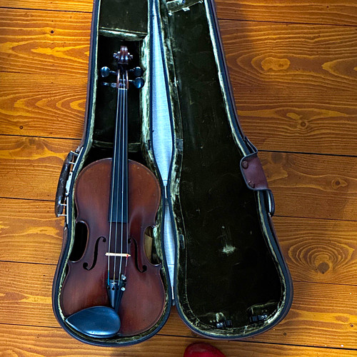 19thc german violin w - 4/4,