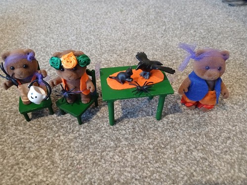 Sylvanian brown bear halloween - sylvanian,