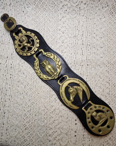 Vintage horse harness strap