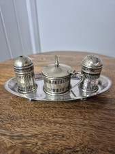 Vintage Silver Plated Cruet