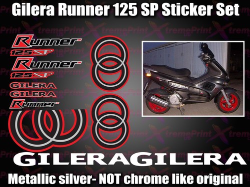 Gilera runner 125 stickers - 125,