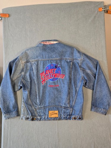 Vintage planet hollywood blue - planet,
