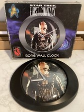 Star Trek First Contact Borg Wall Clock 2000, Working