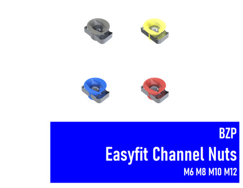 Metpro easyfit channel nuts - metpro,