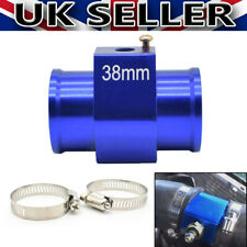38mm Fit Water Temp Gauge Car Coolant Radiator Hose Joint Pipe Clamps Sensor UK