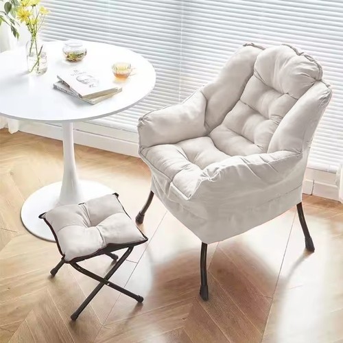 Fabric lazy chair with - fabric,