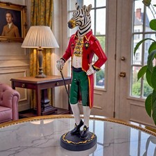 Dapper Gentry Zebra Figure