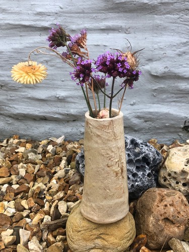 Handmade stoneware vase 14 - vase,,