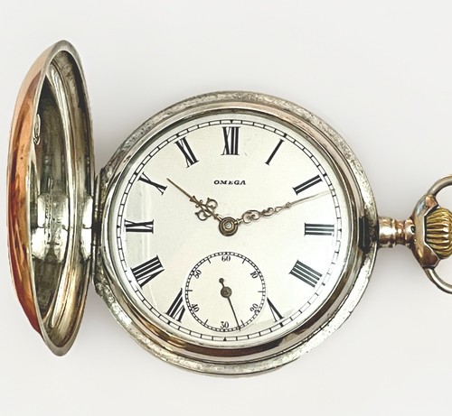 Excellent 1890 omega hunter - excellent,