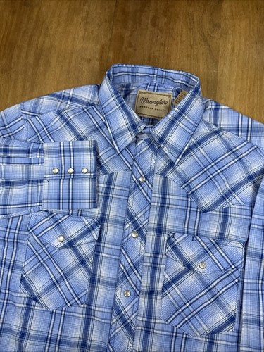Wrangler pearl snap long - pearl,