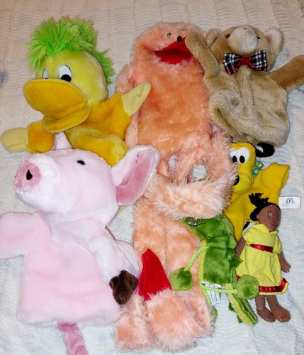Mixed vintage puppets - 6,
