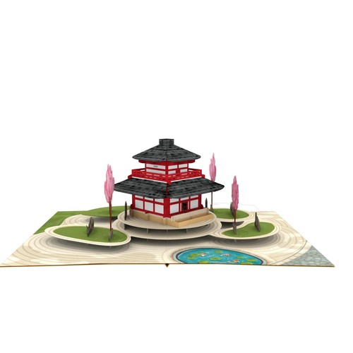 Pop zen garden - pop-up,