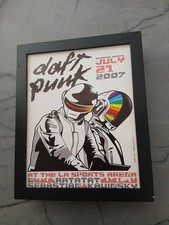 Daft Punk Canvas Poster.