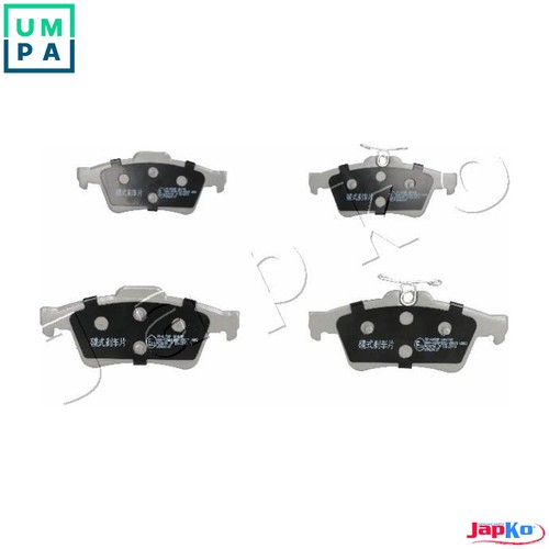 Brake pad set disc - disc, 51005