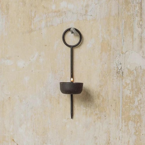 Wall mounted tea light candle - mounted,