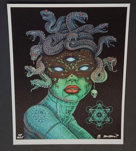 Emek medusa art print poster - art,