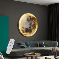 3D Moon LED Wall Light