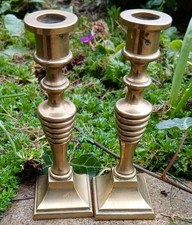 VINTAGE BRASS PAIR OF SMALL