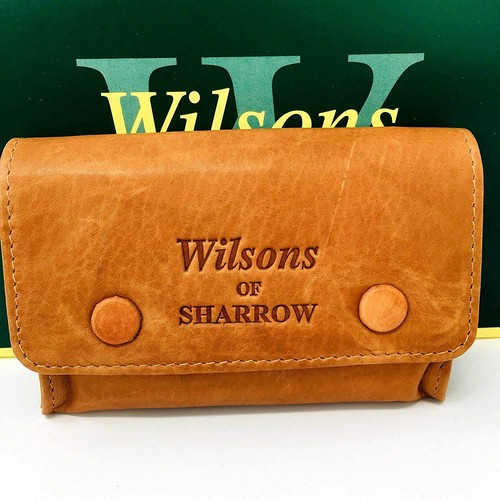 Sharrow genuine leather button - genuine,