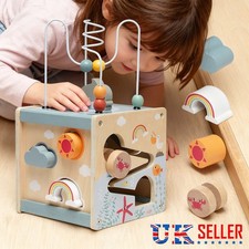 Baby Activity Cube Toys Toddler Musical Activity Play Center Early Education UK