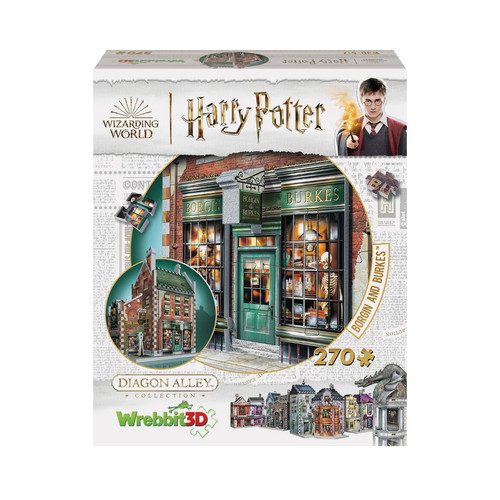 Borgin burkes puzzle - borgin, 3d
