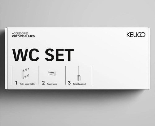 Keuco accessory set chrome - keuco,
