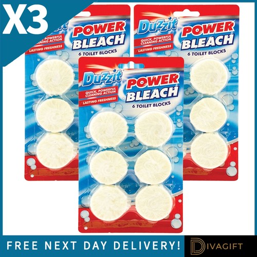 Power bleach toilet - bleach, blocks