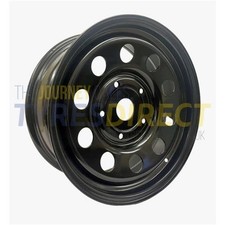 18x8 BLACK MODULAR STEEL WHEEL