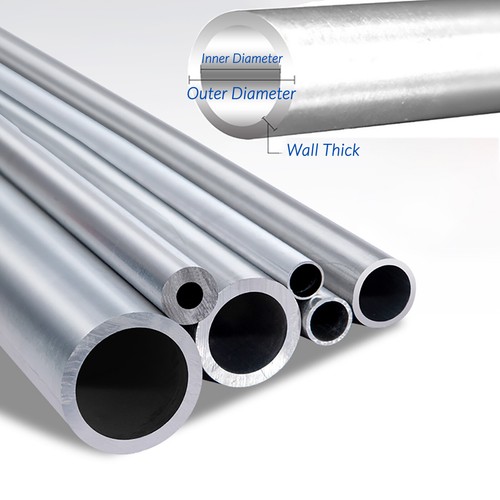 Aluminium round tube pipe - tube,