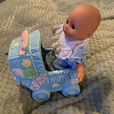 Vintage Ceramic Crib Wind up