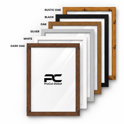Black oak white - oak, poster