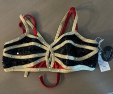 Kenerly Kreations Custom Costume Adult “M” top Baton Twirling