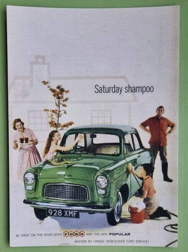 Postcard saturday shampoo - postcard, new