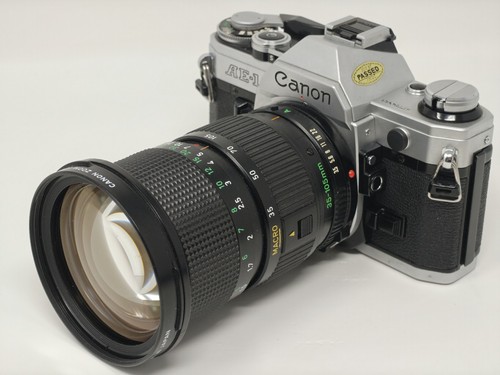 Canon with 105 - with, f/3.5