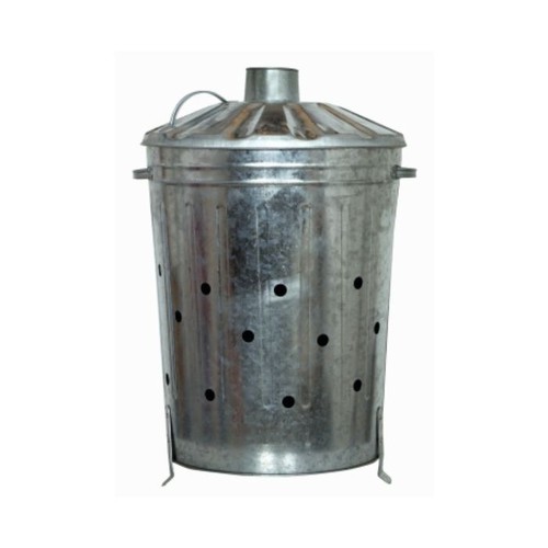 80l large galvanised - large, garden