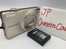 Excellent Nikon COOLPIX S6000 gold 7x Zoom Compact Digital Camera 2011