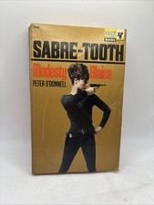 Modestry Blaise - Sabre-tooth - Peter O'Donnell - 1st UK PB ed. VG 1967