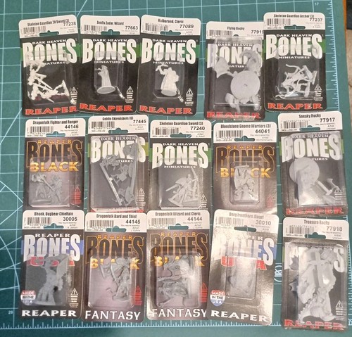 Reaper miniatures lot bones - reaper,