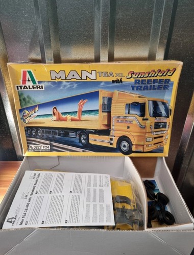 2004 rare italeri man tga - italeri, xl