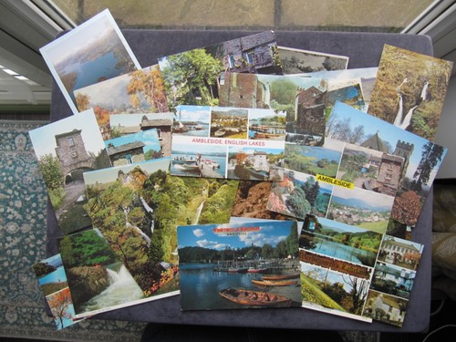 Postcards ambleside old - ambleside,,