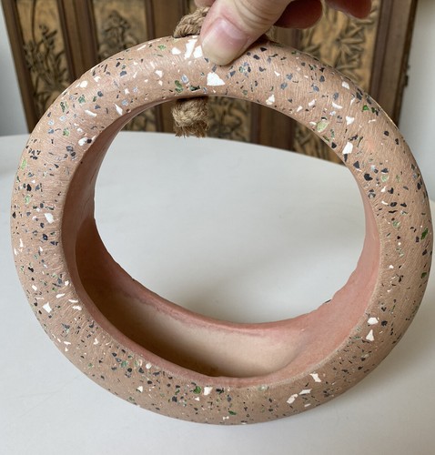Pink circular hanging - circular, planter