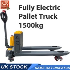 Pallet Truck 1500Kg Fully Electric 24V 25AH Lithium-ion Battery